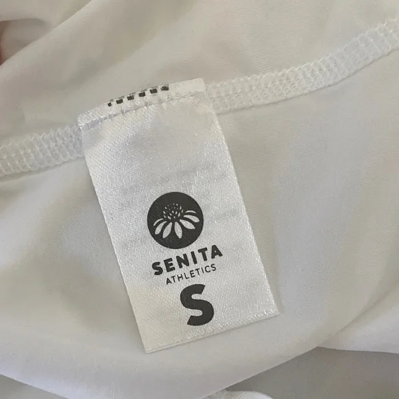Senita White Women's Crop Top - Picture 4 of 4